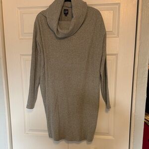 GAP Women's Cowl Neck Sweater in Gray